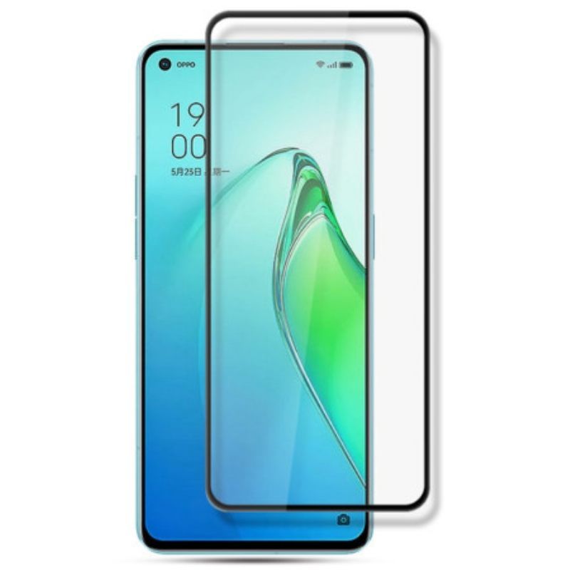 Προστατευτικό Οθόνης Oppo Reno 8 Pro Black Edges Tempered Glass